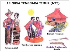 34 Provinsi Rumah adat  Pakaian  Tarian Tradisional 