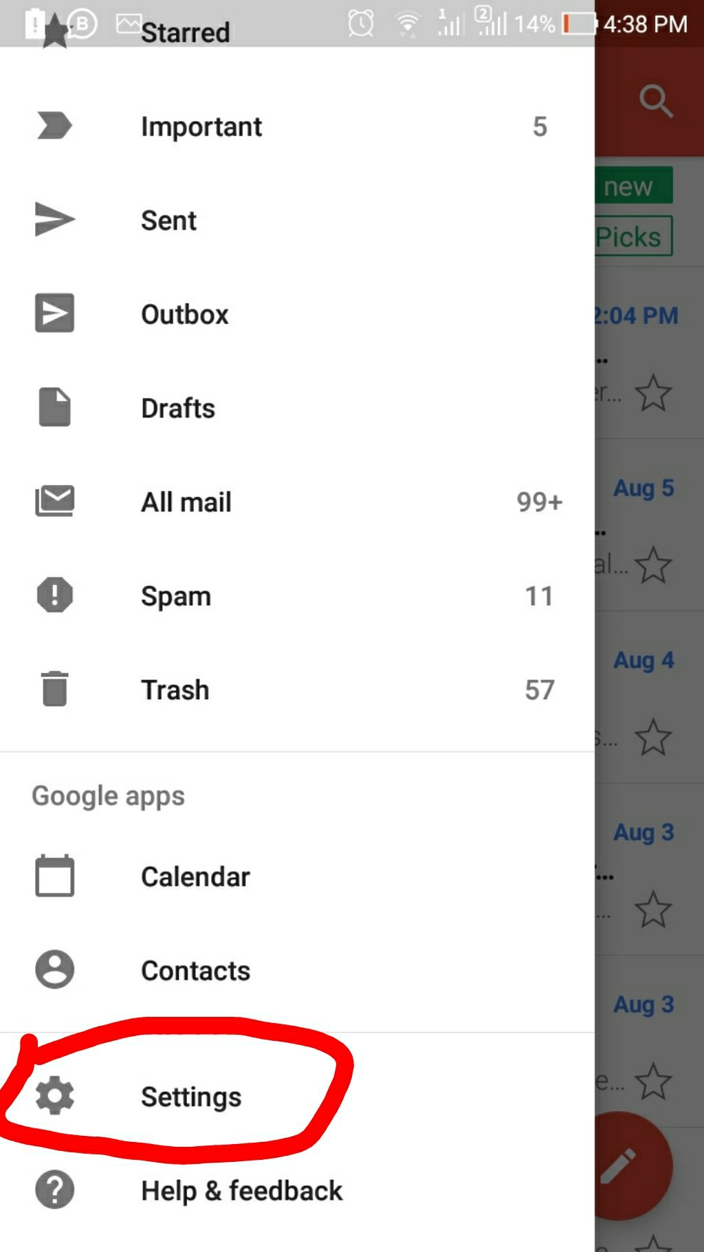 Cara mengganti nama email Gmail pada Ponsel